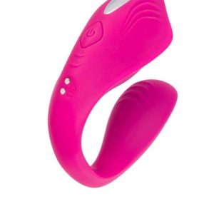 A-Toys Vibrátor Kettős stimuláció Rózsaszín 9,6 cm szilikon