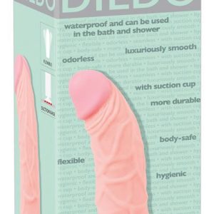 Dildó Realisztikus, Szívóaljjal 20 cm Szilikon