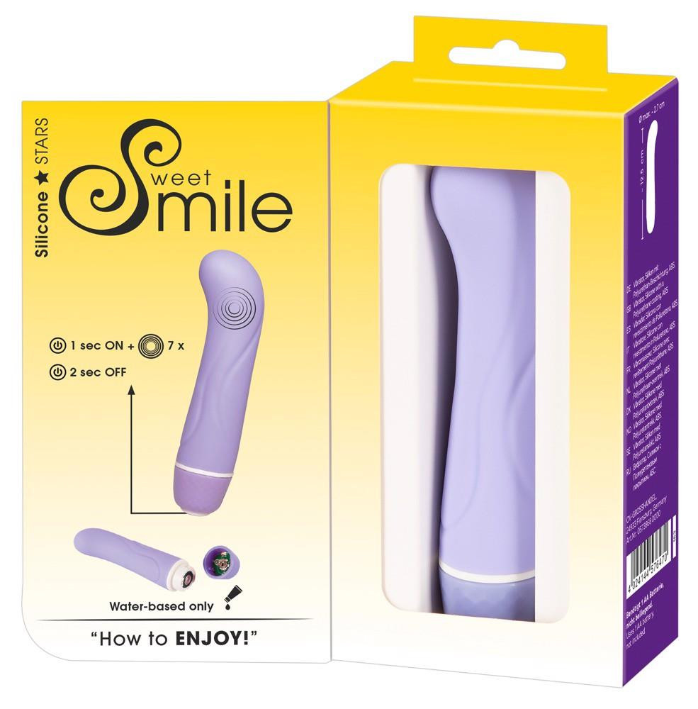 Sweet Smile Vibrátor G-pont stimuláló 12,4 cm szilikon - Image 8