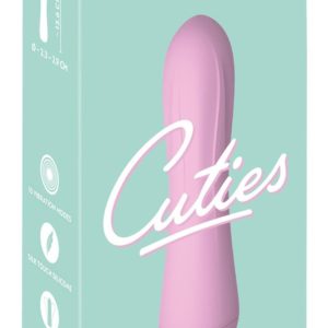 Cuties Vibrátor 10 mód, USB töltés 13,6 cm rózsaszín
