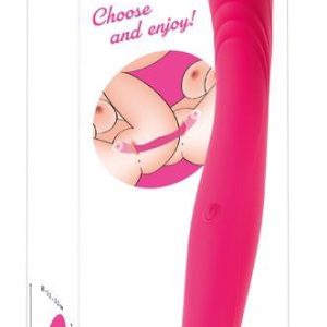 Couples Choice Vibrátor Kettős vibráció 31 cm szilikon