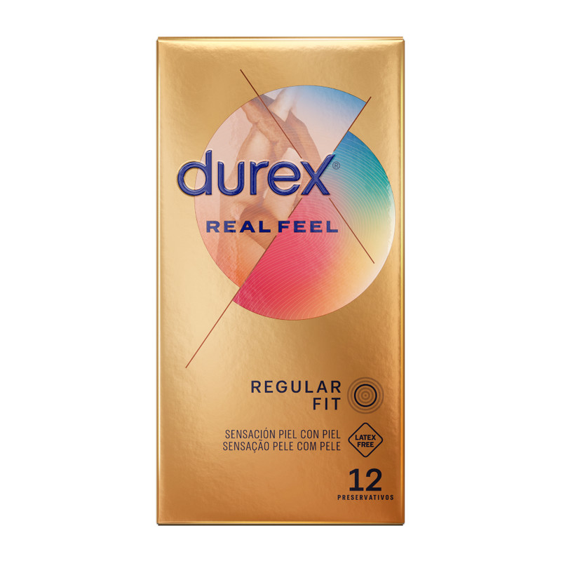 Durex Real Feel – prémium érzéki óvszer 12 darabos kiszerelésben - Image 2