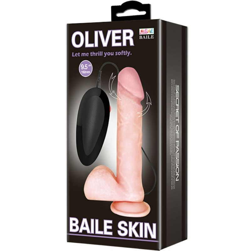 BAILE Oliver – forgó, élethű vibrátor prémium élményhez - Image 3