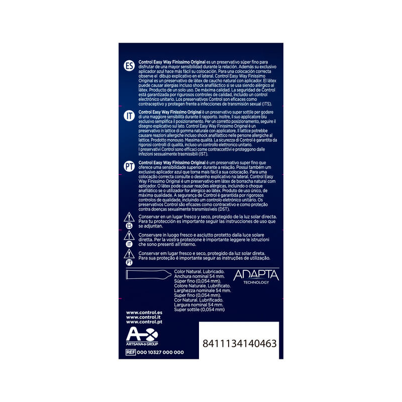 CONTROL Adapta Easy Way – prémium óvszer 10 db - Image 2