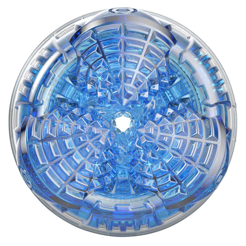 Fleshlight Maszturbátor Szívó hatású, Többszörös textúra Kék