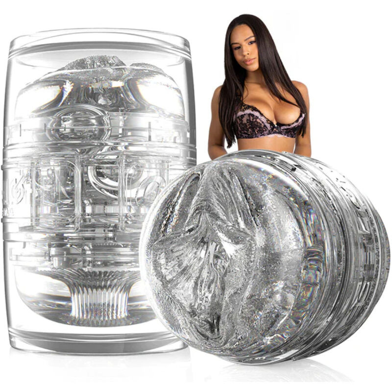 Fleshlight Quickshot Autumn Falls kompakt dupla maszturbátor - áttetsző