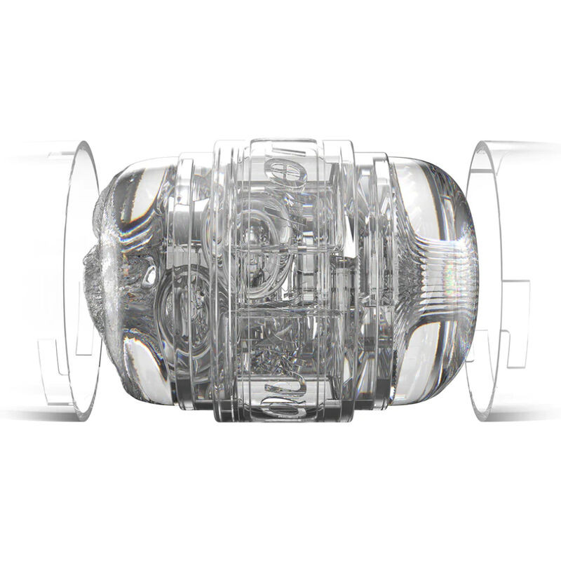 Fleshlight Quickshot Autumn Falls kompakt dupla maszturbátor - áttetsző - Image 2