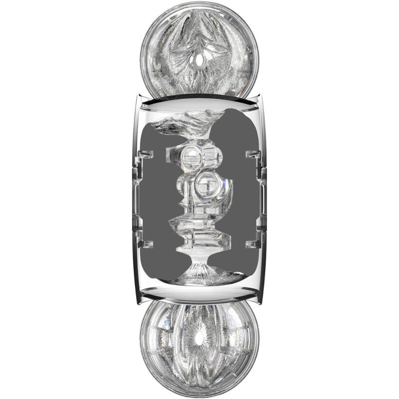 Fleshlight Quickshot Autumn Falls kompakt dupla maszturbátor - áttetsző - Image 5