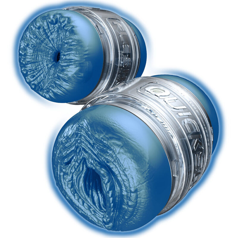 Fleshlight Alien Quickshot dupla maszturbátor - kék - Image 3