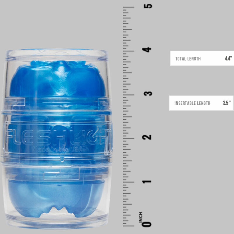 Fleshlight Alien Quickshot dupla maszturbátor - kék - Image 6