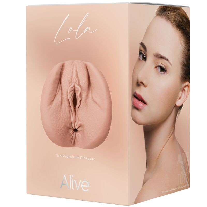 ALIVE - LOLA dupla férfi maszturbátor, realisztikus érzetű - Image 7