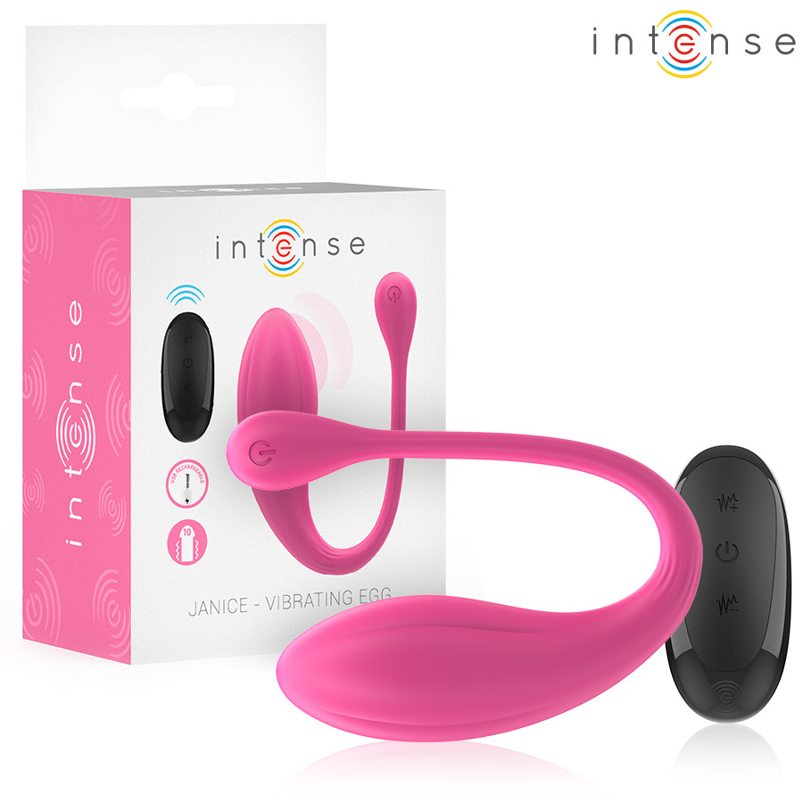INTENSE Janice U – dupla stimulációs vibrátor távirányítóval