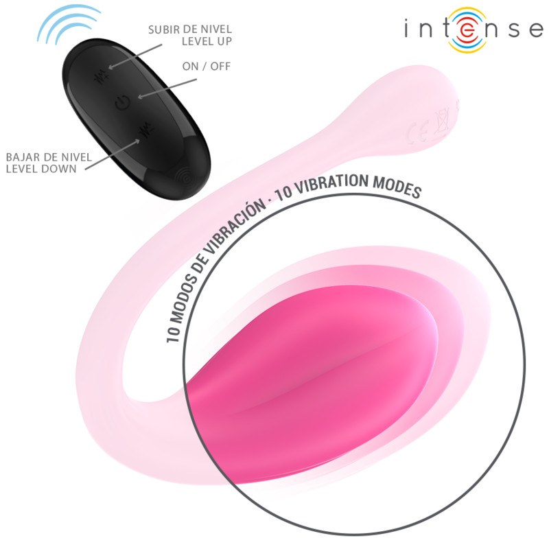 INTENSE Janice U – dupla stimulációs vibrátor távirányítóval - Image 4