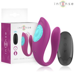 INTENSE - Annie U-alakú vibrátor és izgató távirányítóval