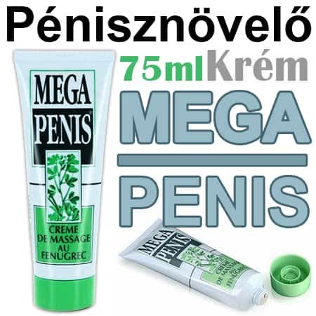 Mega Penis - Pénisznövelő Krém 75ml