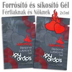 Forrósító és Síkosító Gél – Nőknek és Férfiaknak is – 2db