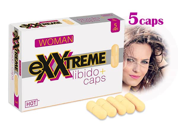 Exxtreme Libido *5 kapszula – Női vágyfokozó – 1 doboz