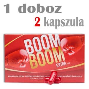 boom boom extra potencianövelő kapszula