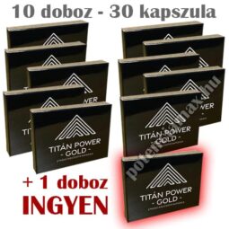 Titán Power Gold potencianövelő – 10 doboz