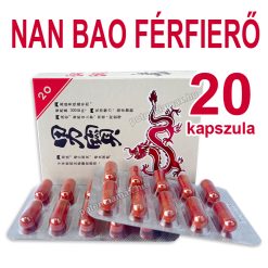 Nan Bao Férfierő kapszula 20 db