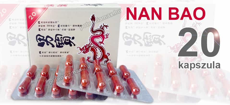 nan bao férfierő 20 kapszula