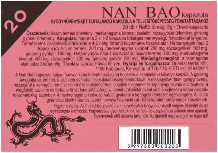 nan bao hátlap