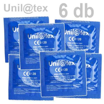 unilatex natural óvszer férfiaknak 6db